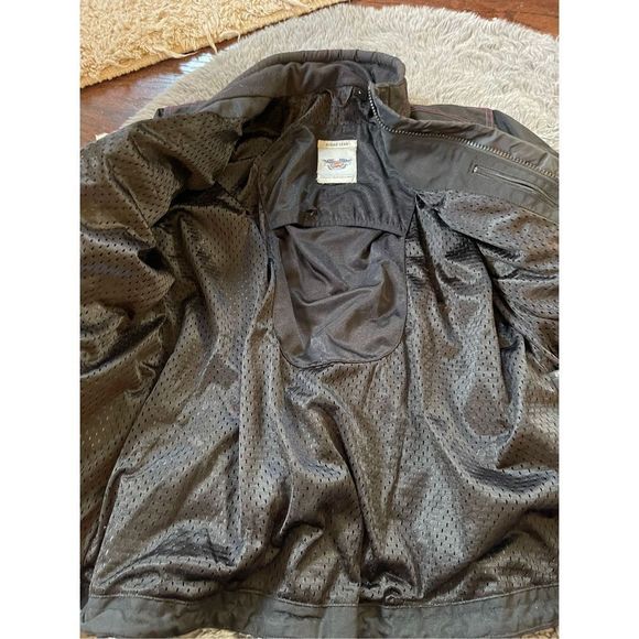 Harley‎ Davidson riding padded big embroidered details size large - Picture 7 of 10